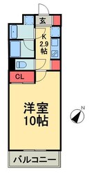 プロスペクト東雲橋の物件間取画像